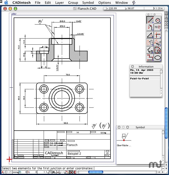 CADintosh X for Mac8.1