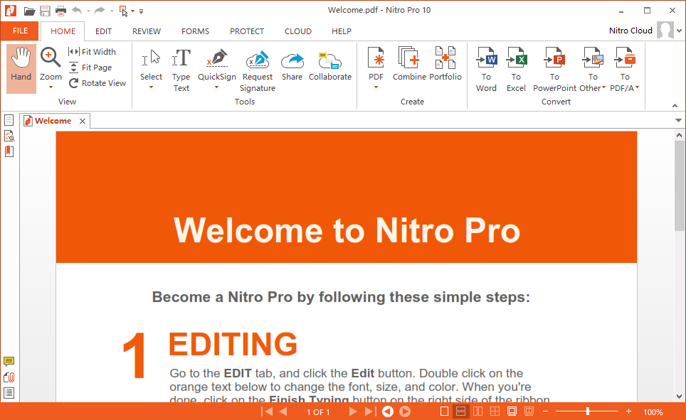 PDF༭Nitro Pro Enterprise10.5.8.44 ƽ