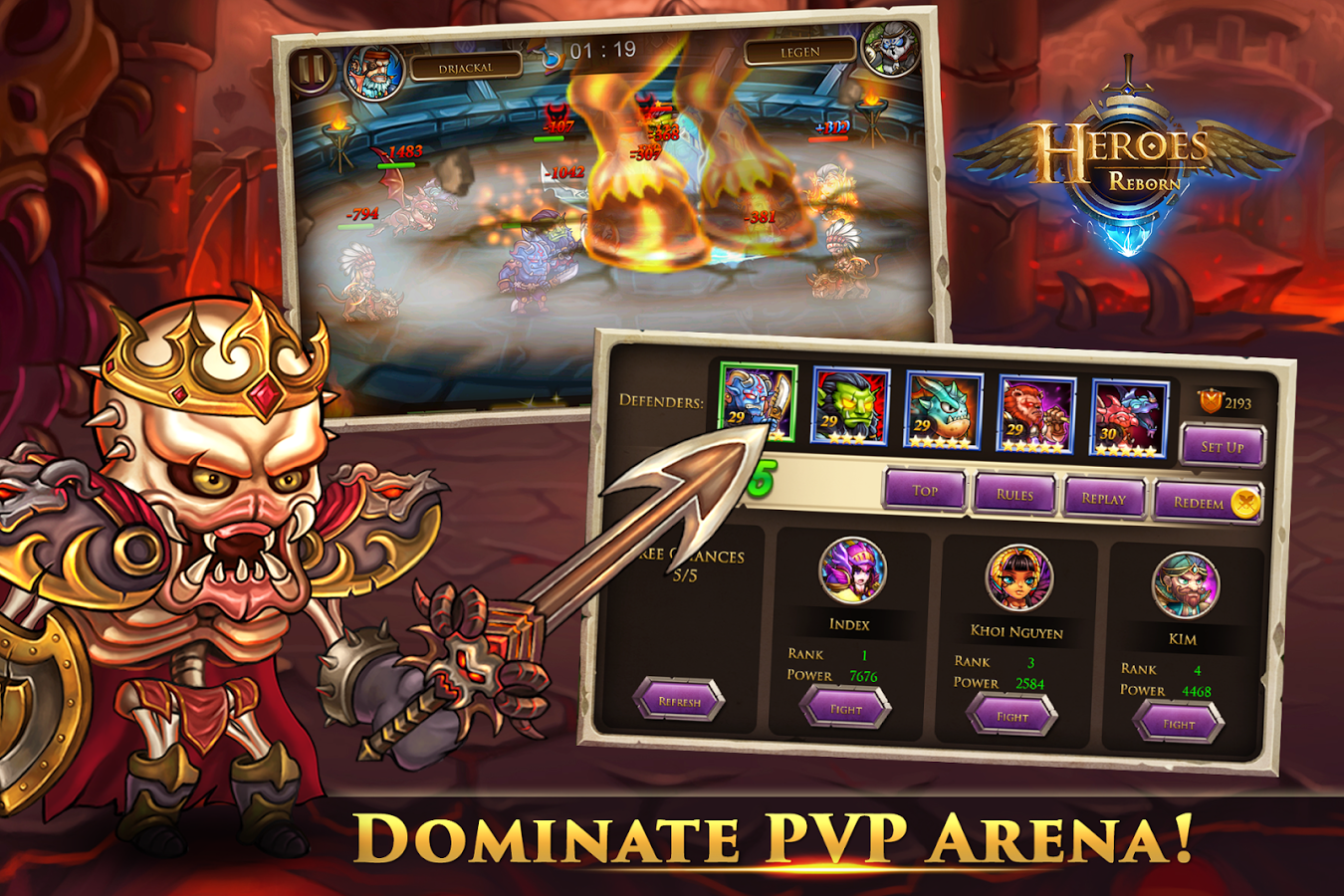 Ӣ֮Heroes Rebornٷv1.0.12 ׿
