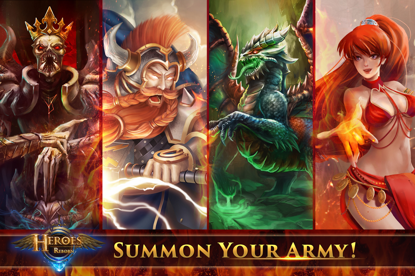 Ӣ֮Heroes Rebornٷv1.0.12 ׿