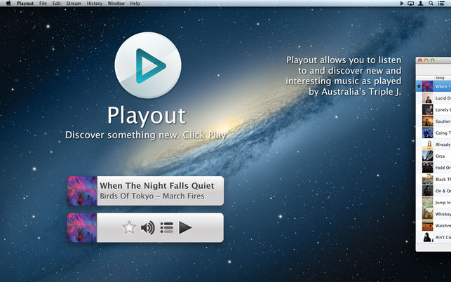 Playout Radio for macv1.1 Ѱ