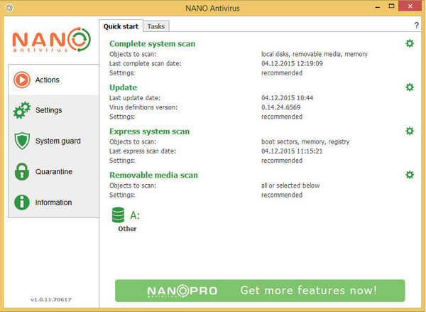 NANO AntiVirusv1.0.116.88902 Ѱ