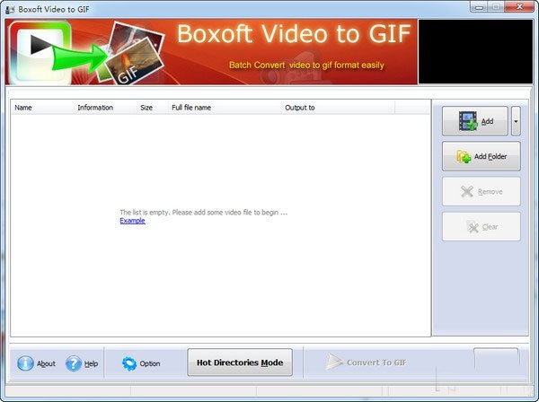 Boxoft Video To GIFv1.4 ٷ