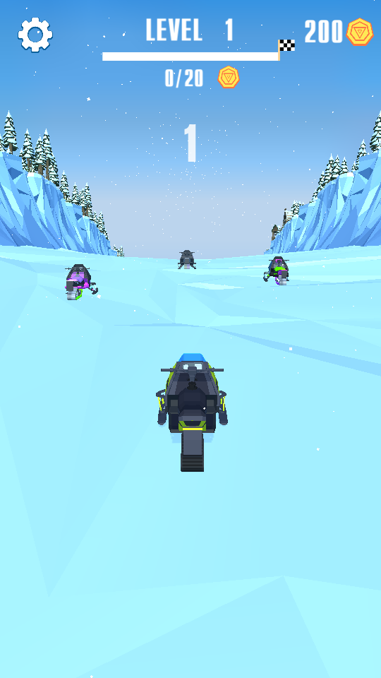 Flippy Snowmobile Race(ѩĦб)v1.0 ׿