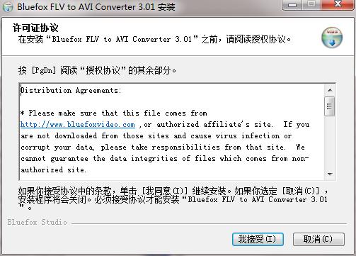 Bluefox FLV to AVI Converter