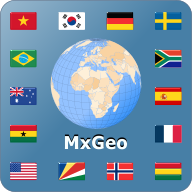 World atlas and world map MxGeo Prov6.2.93 ߼