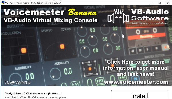 Voicemeeter Banana()v2.0.5.0 ٷ