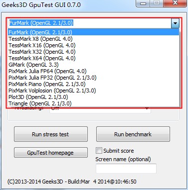 GpuTest(ԿԹ)v0.7.0 ɫ