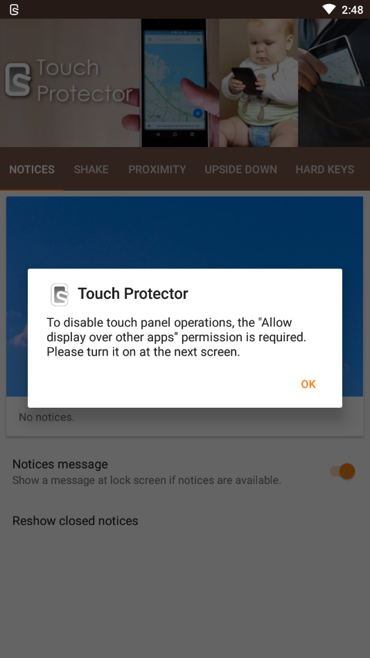 Touch Protectorv4.9.2 °