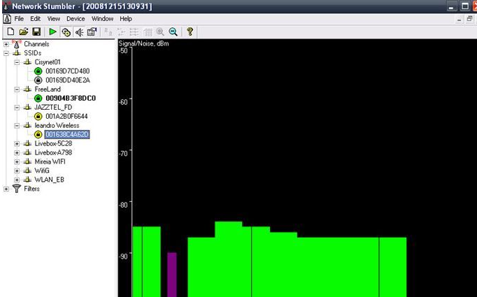 netstumblerv0.4.6 º