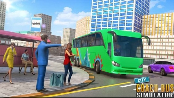 City Coach Bus Classic Passenger(пͳģ3D)v1.2 ׿