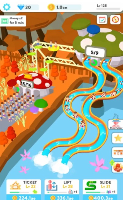 Idle Water Slide(ˮ԰)v1.7.9 ް