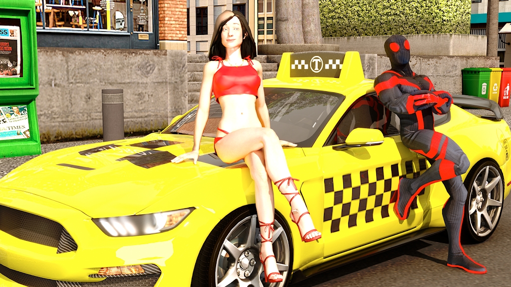 Taxi Super Hero(Ӣ۳⳵˾2021)v0.1 ׿