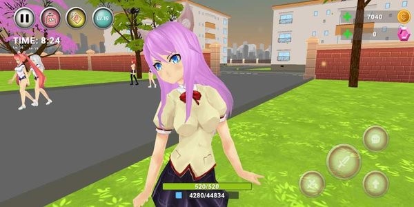 Уģ3D(Anime High School Simulator)v3.1.3 °