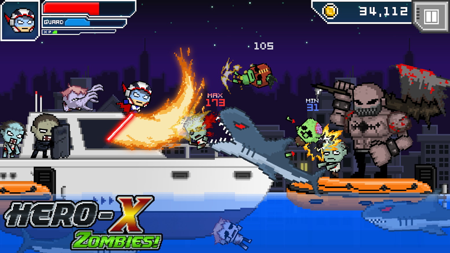 Ӣ۽ʬͻϮ(HERO-X ZOMBIES!)v1.0.9 ׿