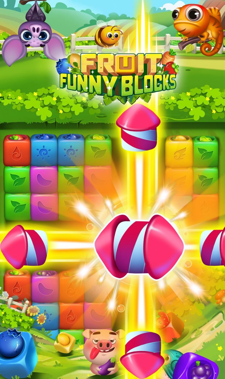 ȤζˮFruit Funny Blocksv1.6.0 ׿