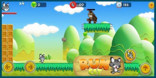 èðմCat Run Adveture Junglev3.0 ׿