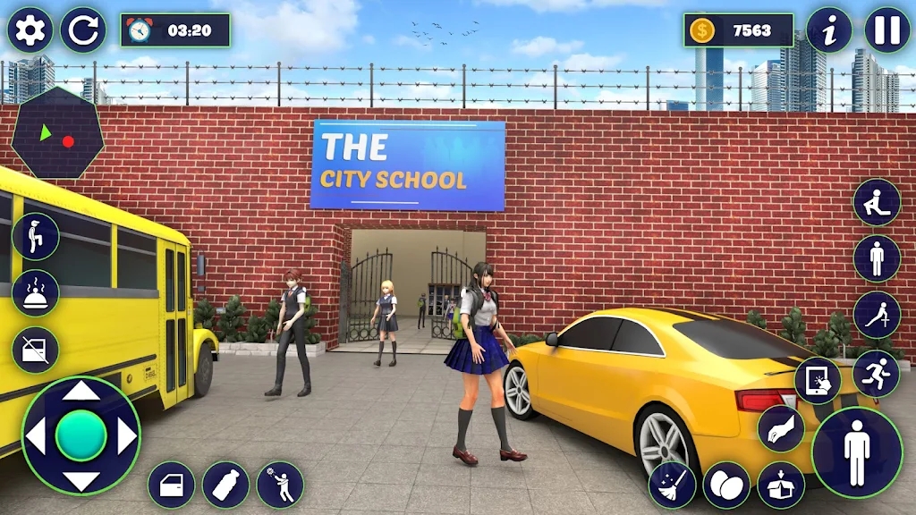 У԰˶(School Girl Life Simulator)v1.23 ׿