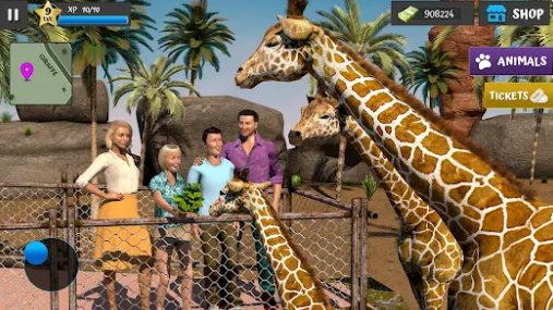 (Zoo Animals Planet Simulator)