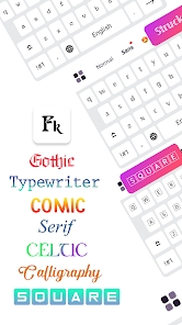 (Fonts Keyboard)v2.1.2 ߼