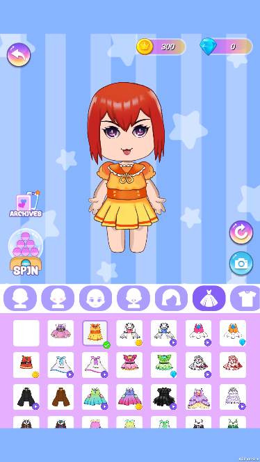 ʱŮװ(Fashion Famous Chibi Dress Up)