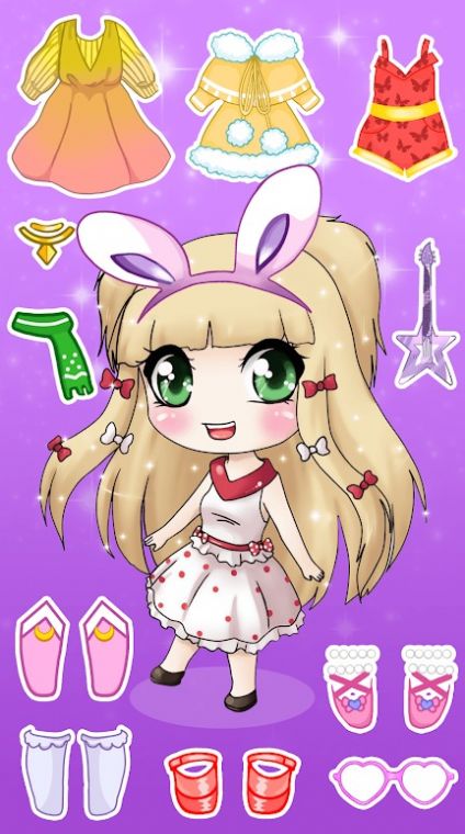 ʱŮװ(Fashion Famous Chibi Dress Up)v1.2 ׿