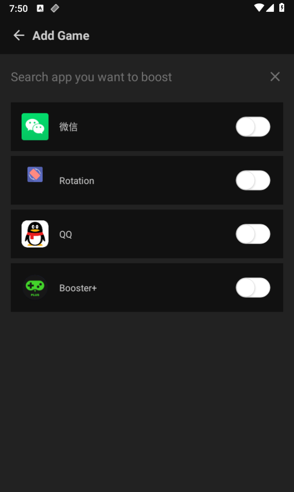 boosterX(Game Booster)v2.0.5 İ