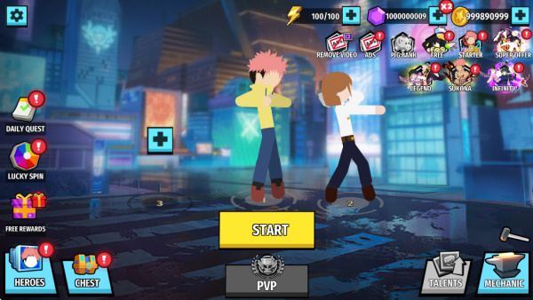 火柴人咒术回战无限版下载 火柴人咒术回战无限版下载