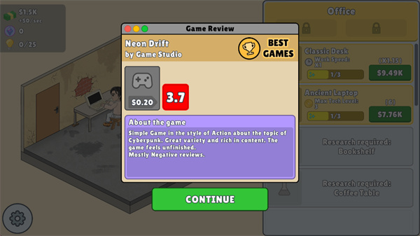 放置游戏开发模拟器无敌版下载 放置游戏开发模拟器无敌版下载