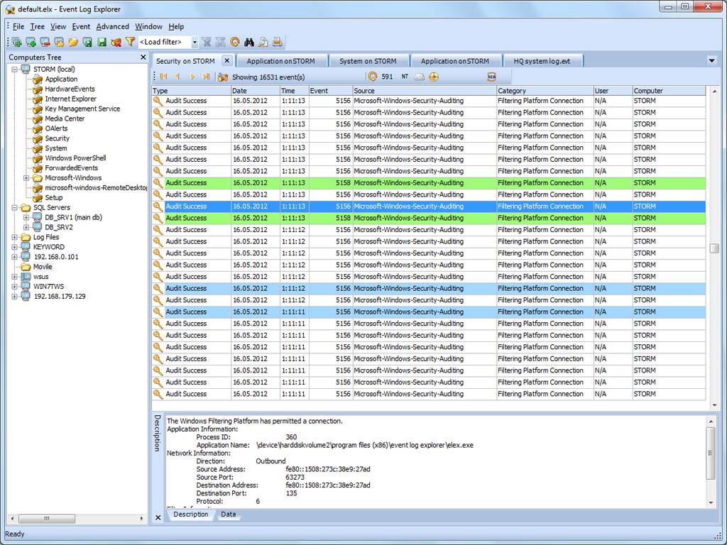 Event Log Explorer4.2.0.1007