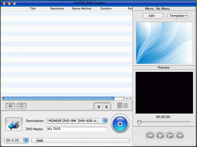 ImTOO DVD Creator7.1.3.20130709