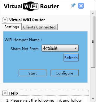 ·(Virtual WiFi Router)4.2.1