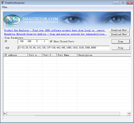 ˿ɨ(FreePortScanner)3.2.7