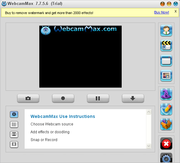 CoolwareMax WebcamMax视频特效处理7.7.5.6 安装版