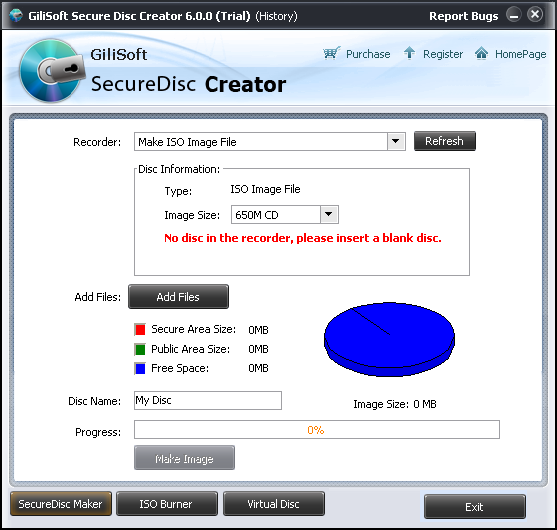 GiliSoft Secure Disc Creator6.0.0 Ѱװ