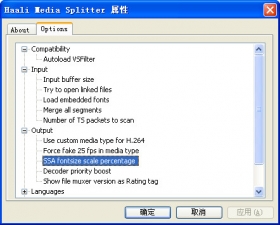 Haali Media Splitter1.13