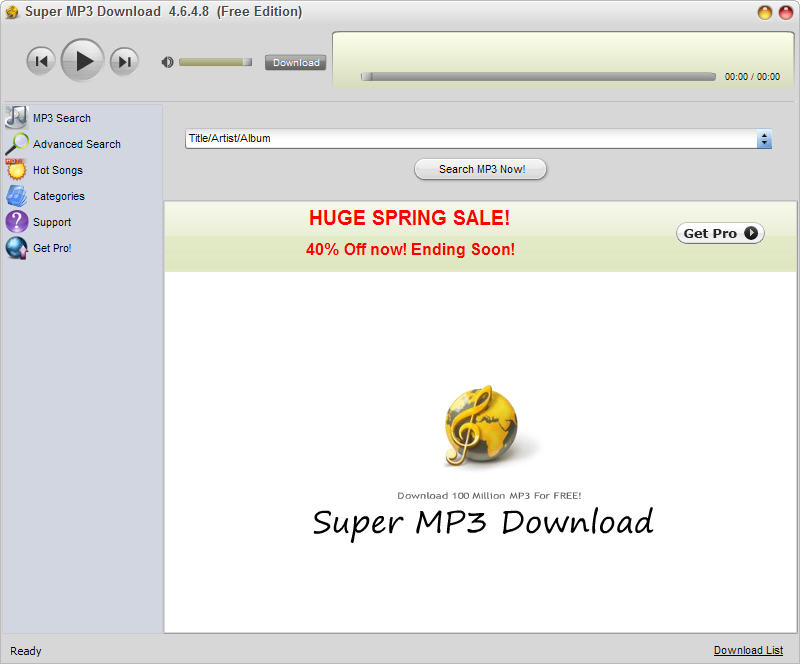 Super MP3 Download4.9.4.2