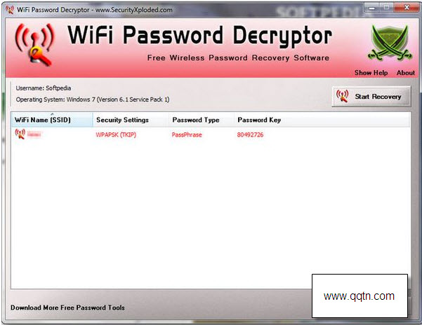 wifiƽ(WiFi Password Decryptor)2.5 ɫ