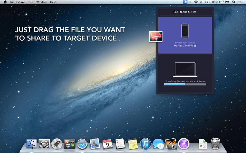 文件传输工具Instashare for Mac1.4 官方版