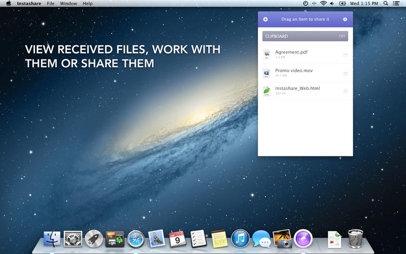 文件传输工具Instashare for Mac1.4 官方版