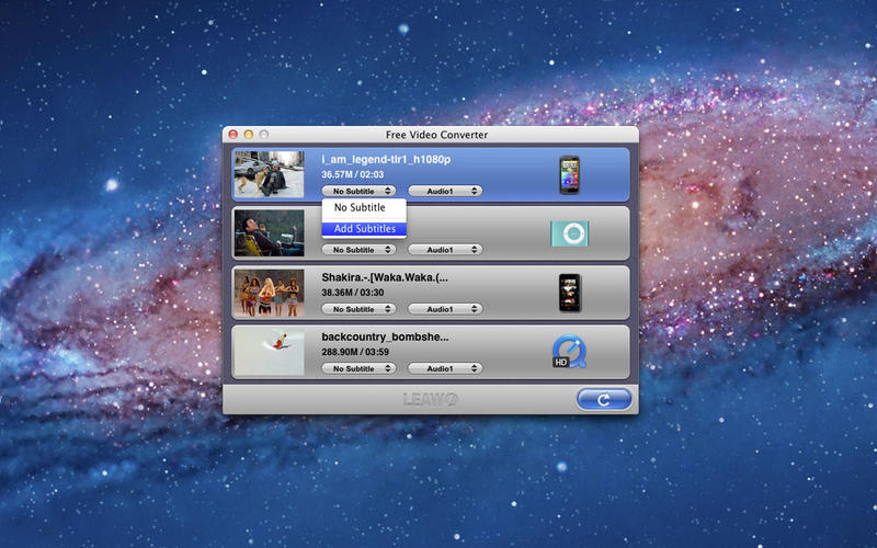 ƵתFree Video Converter for Mac2.3.0 ٷѰ
