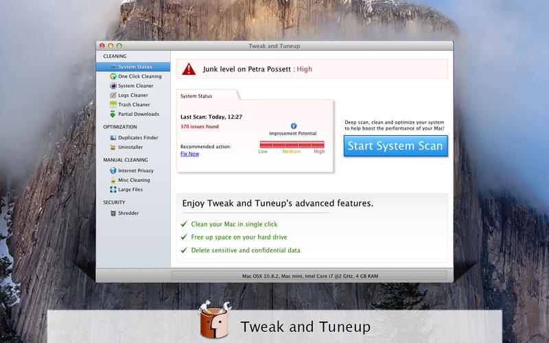 ϵͳŻTweak and Tuneup for Mac1.1.4 ٷ