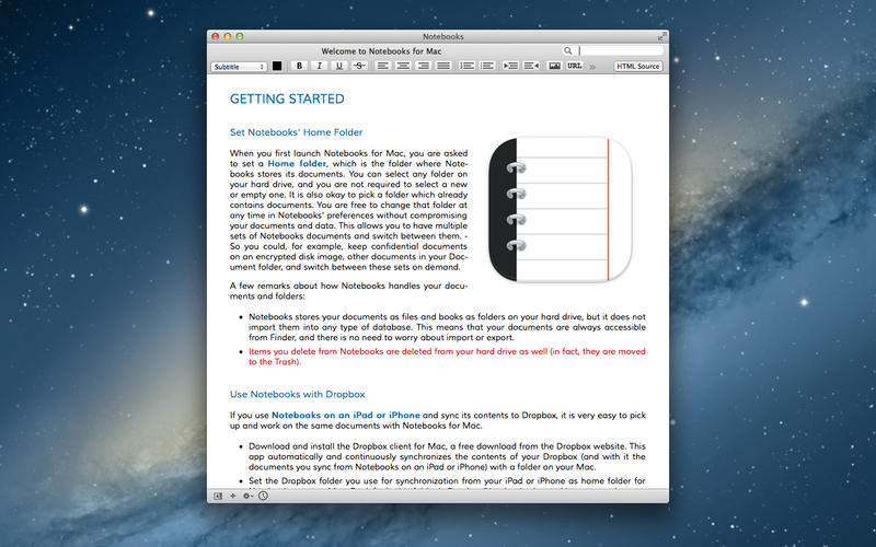 ʼǱNotebooks for Mac1.1.1 ٷ