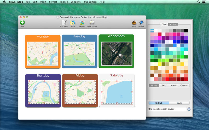 ־Travel iBlog for Mac1.60 ٷ