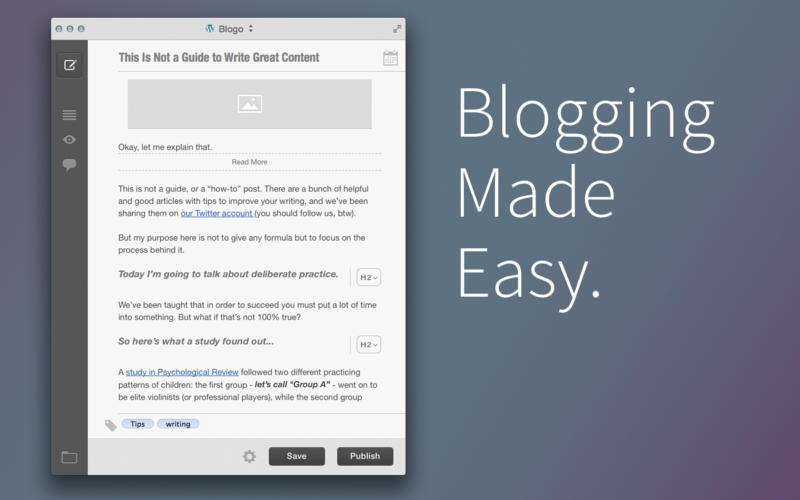 ߱༭Blogo for Mac2.0.5 ٷ