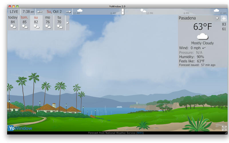 ֮YoWindow Weather for Mac3.0.161 ٷ