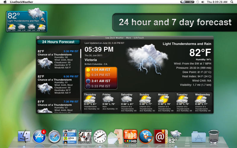 ͷLive Dock Weather for Mac2.6 ٷ