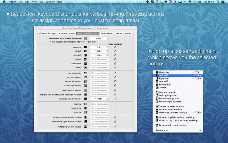ڹBetterSnapTool for Mac1.5 ٷ