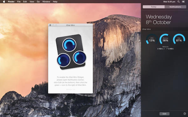 Լ⹤iStat Mini for Mac1.0 ٷ