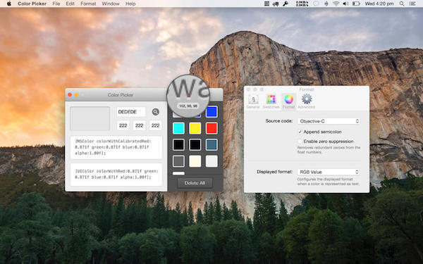 MacĻʰɫColor Picker1.4.0 ٷ